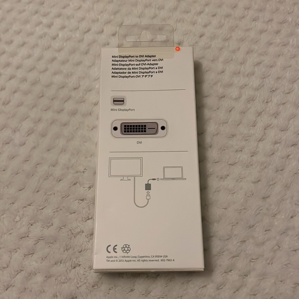 Apple Mini DisplayPort to DVI Adapter - Picture 2 of 4